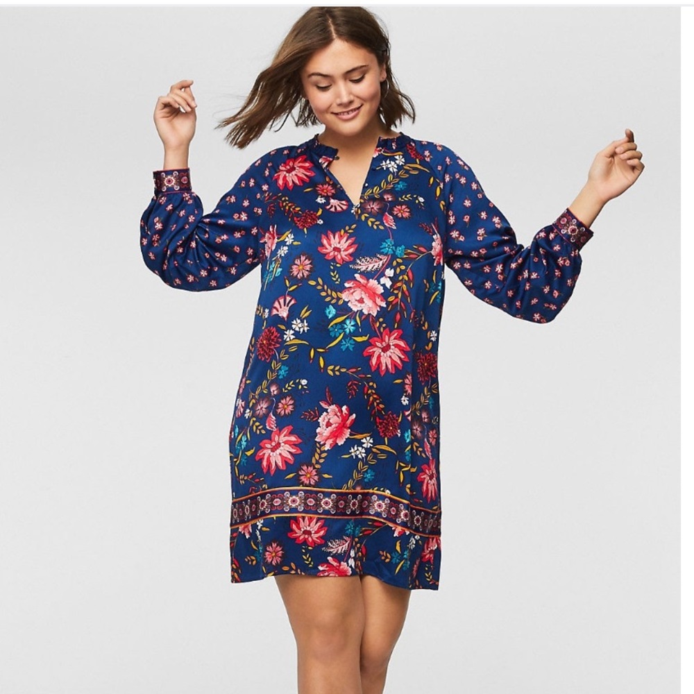 LOFT FLORAL DRESS